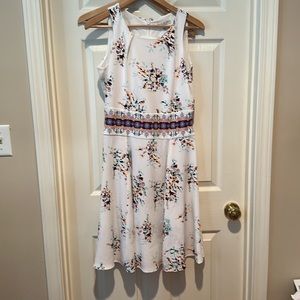 Eva Mendes Floral Summer Dress- Size 6